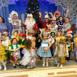 Новогодний утренник в средней группе «Теремок»