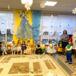 Новогодний утренник в средней группе «Теремок»