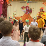 Праздник осени в старшей группе «Волшебный ключик»